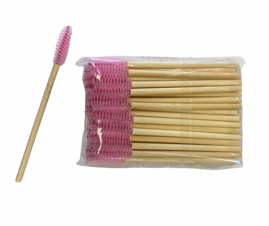 Bamboo Mascara Wands- disposable 50 pack