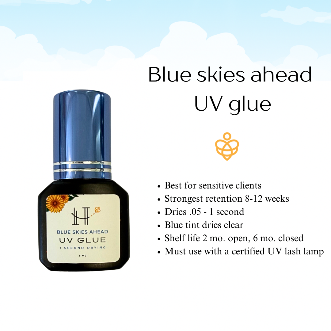 UV Glue- Blue Skies Ahead